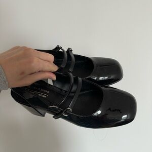 vegan leather mary jane shoes